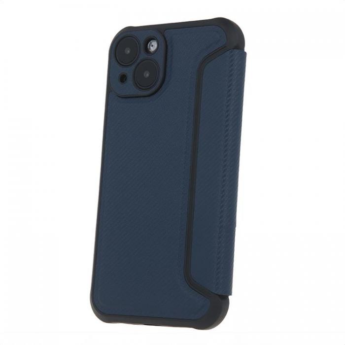 A-One Brand - iPhone 7/8/SE (2020/2022) Plnboksfodral Smart Carbon - Bl