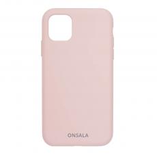 Onsala - ONSALA Mobilskal Silikon Sand Pink iPhone 11 Pro Max