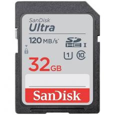 Sandisk - Sandisk Minneskort Ultra SDHC 32GB 120MB/s