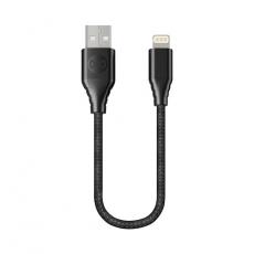 Forever - Forever Core MFI USB-A till Lightning kabel 0.2m 2,4A - Svart