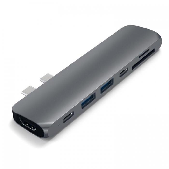 Satechi - Satechi USB-C Pro Hub med 4K HDMI 85W - Space Gr