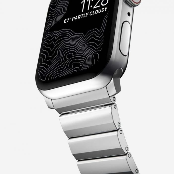 Tech-Protect - Tech-Protect Apple Watch (42/44/45/49mm) Armband Steel - Silver