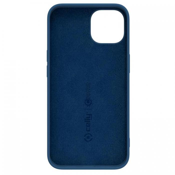 Celly - CELLY iPhone 14 Skal Cromo Soft Rubber - Bl