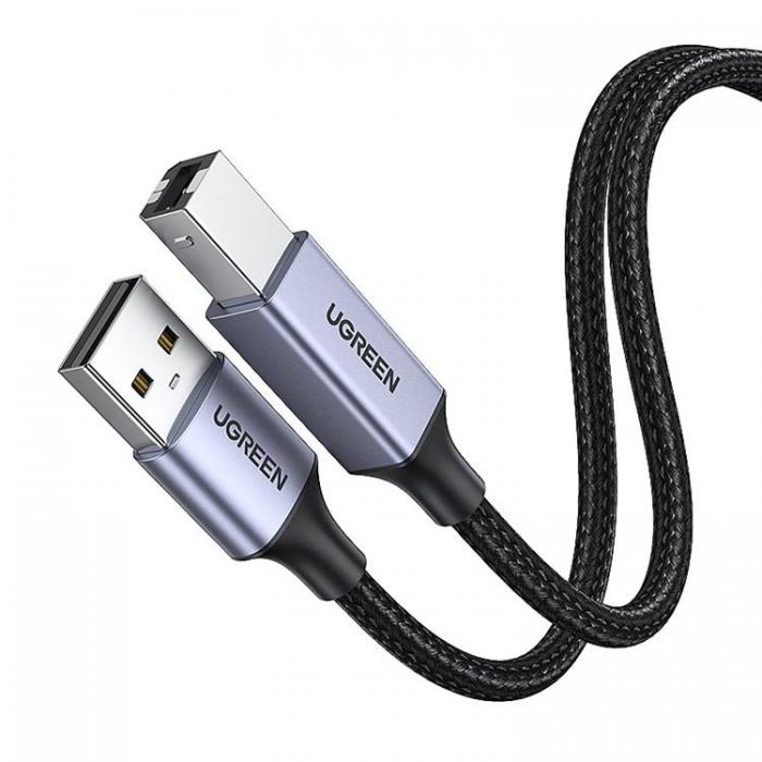 Ugreen - Ugreen USB Typ-B Skrivar Kabel 5 m - Svart