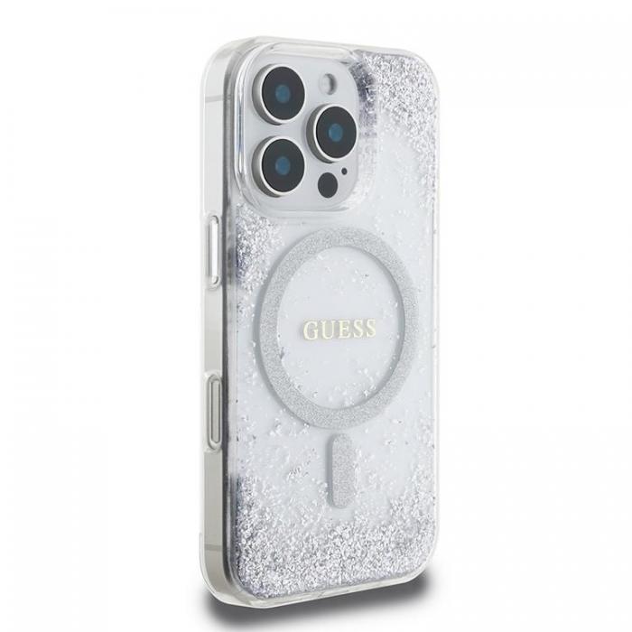 Guess - Guess iPhone 16 Pro Max Mobilskal MagSafe Resin Gradient Glitter