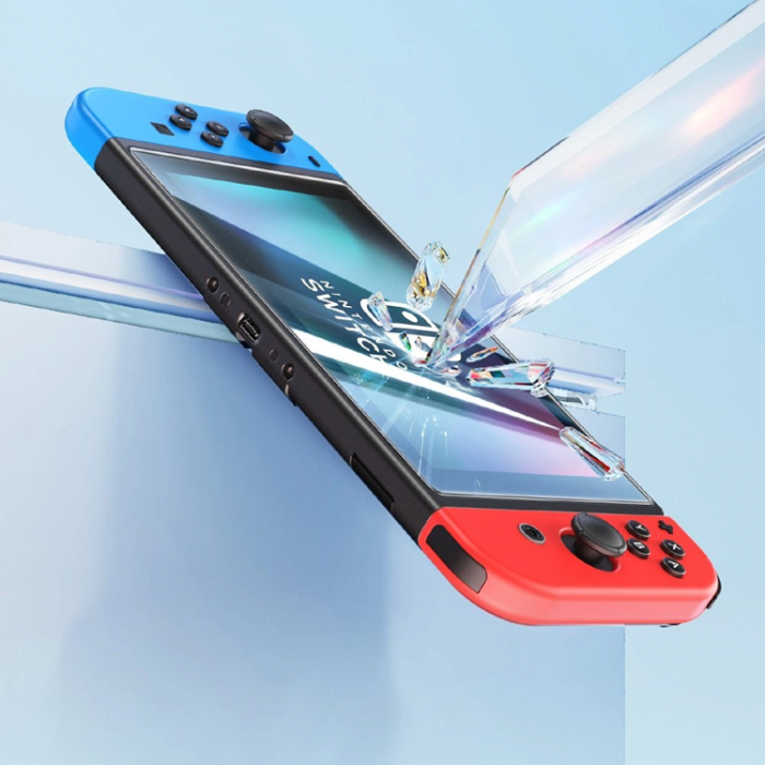 BASEUS - [2-Pack] Baseus Nintendo Switch OLED (2021) Hrdat Glas