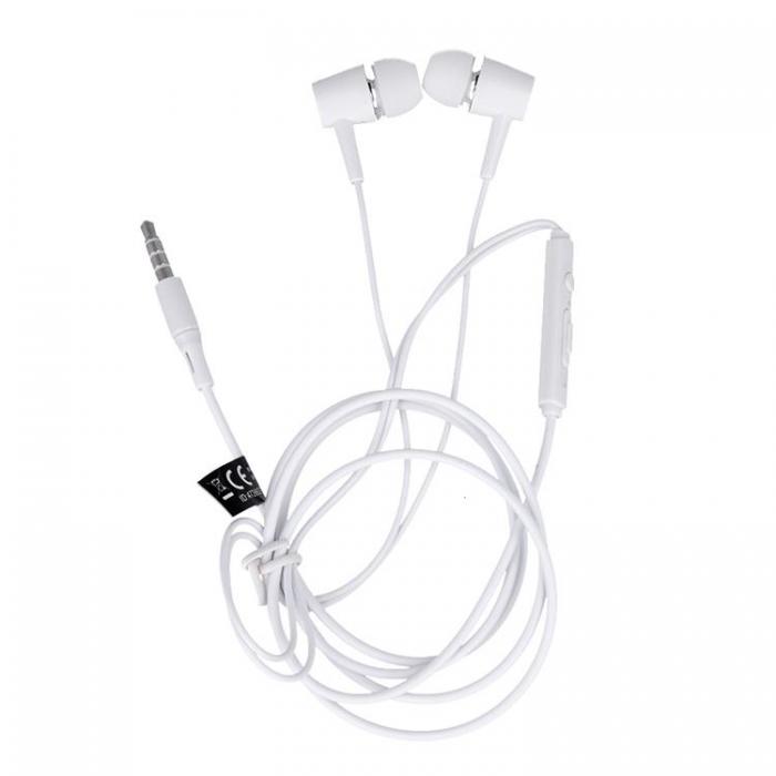 Maxlife - Maxlife Trdbunden Hrlurar Jack 3.5mm MXEP-02 - Vit