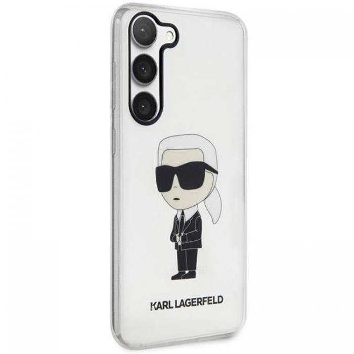 KARL LAGERFELD - Karl Lagerfeld Galaxy S23 Plus Mobilskal Ikonik Karl - Clear