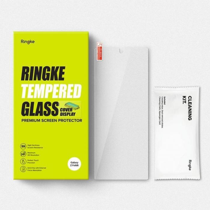 Ringke - Ringke [2-Pack] Galaxy Z Fold 6 Hrdat Glas Skrmskydd - Clear