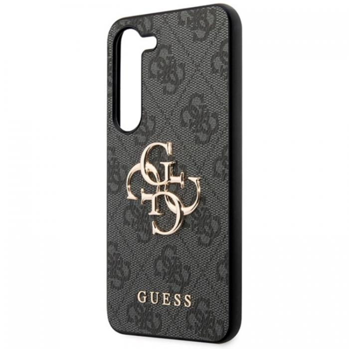 Guess - Guess Galaxy A55 5G Mobilskal Big Metall Logo - Svart