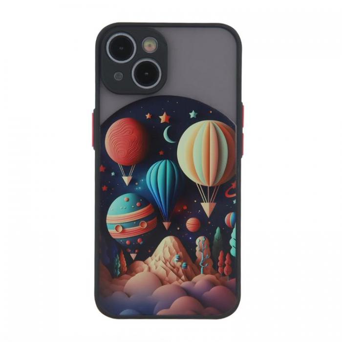 OEM - Galaxy A25 5G Mobilskal Ultra Trendy Travel - Svart