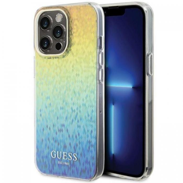 Guess - Guess iPhone 15 Pro Max Mobilskal IML Mirror Disco Iridescent