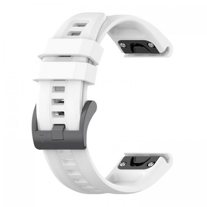 A-One Brand - Garmin Fenix 5X/6X/6X Pro/7X Armband Silikon - Vit