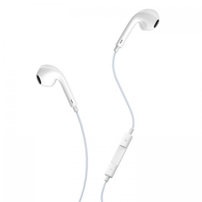 BWOO - BWOO In-Ear Trdbundna Hrlurar Lightning Stereo - Vit