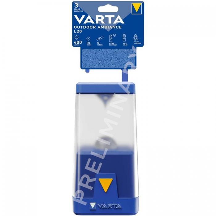 VARTA - Varta Outdoor Ambiance L20 Lantern Campinglykta