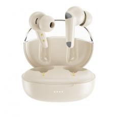 XO - XO TWS In-Ear Hörlurar Trådlösa Bluetooth ANC ENC G22 - Beige