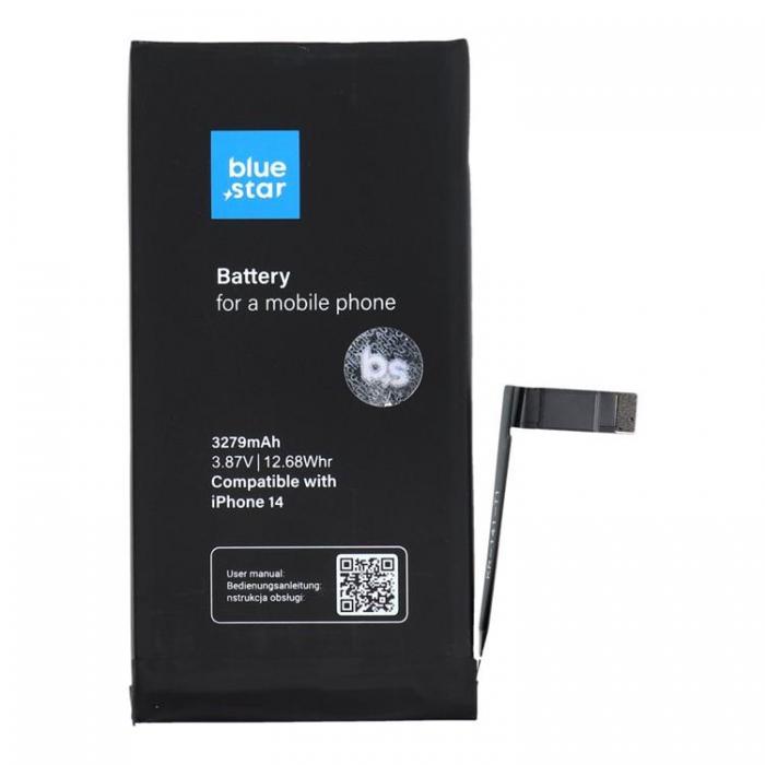 Blue Star - Blue Star iPhone 14 Batteri HQ 3279 mAh