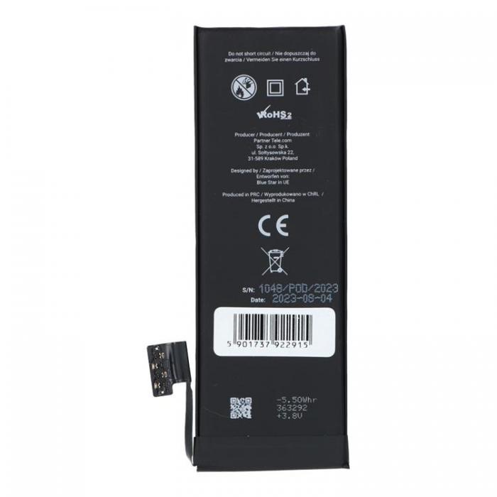 Blue Star - Blue Star iPhone 5 Batteri HQ 1440 mAh