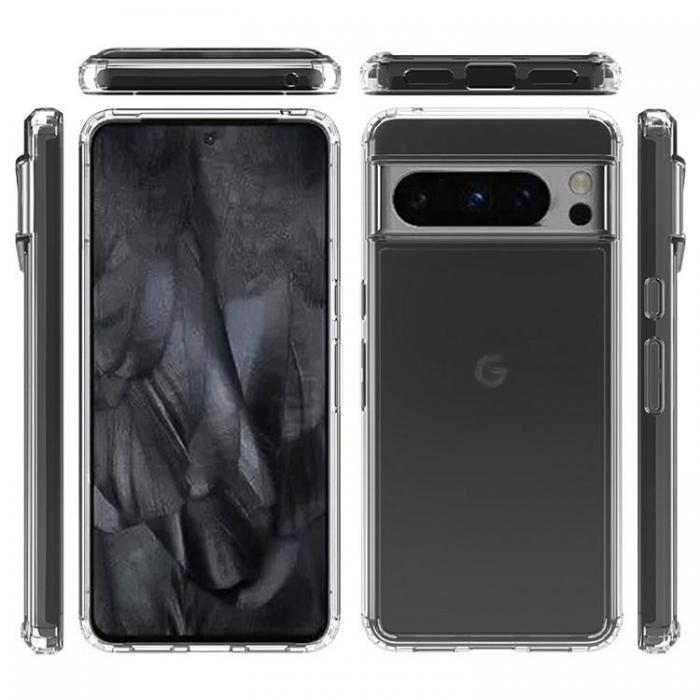 A-One Brand - Google Pixel 8 Mobilskal Acrylic Soft TPU - Clear