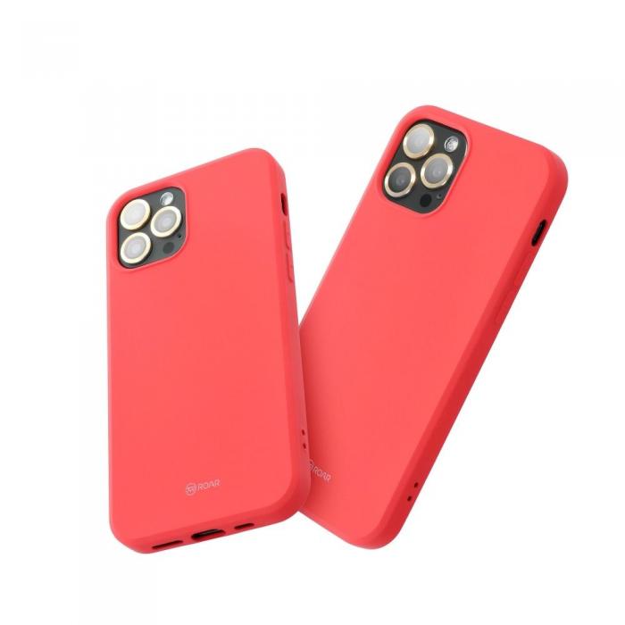 Roar - iPhone XR Skal Roar Jelly Mjukplast - Rosa