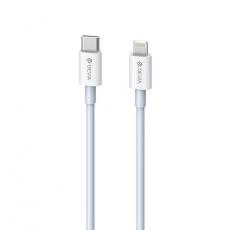 Devia - Devia USB-C/Lightning 20W 1m Kabel 3A Smart EC146 PD - Vit