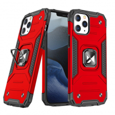 Wozinsky - Wozinsky Ring Armor Kickstand Tough Rugged iPhone 13 Pro - Röd