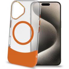 Celly - Celly iPhone 16 Mobilskal MagSafe Magdual - Orange