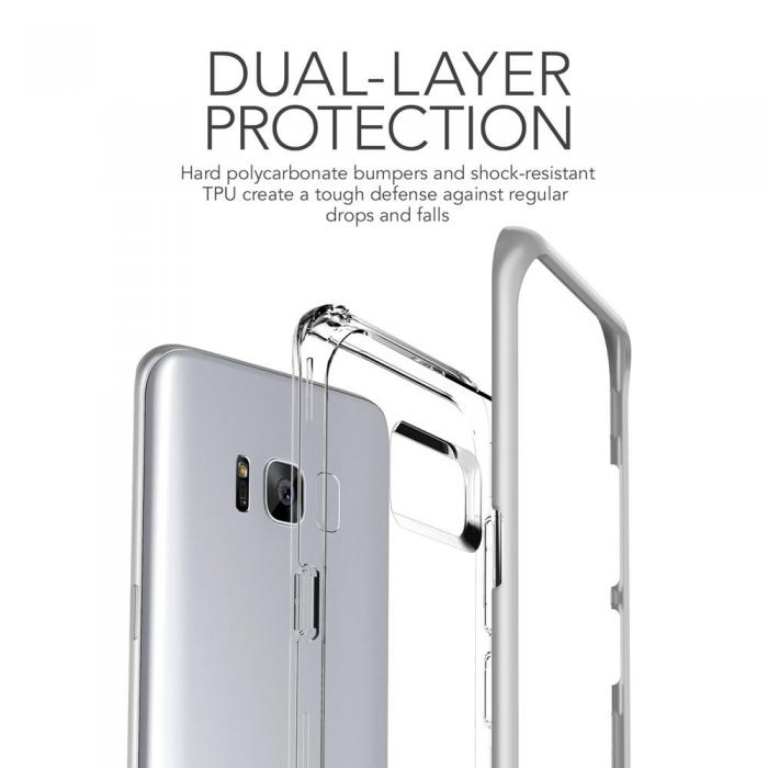 VERUS - Verus Crystal Bumper Skal till Samsung Galaxy S8 - Silver