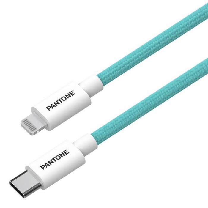 PANTONE - PANTONE USB-C till Lightning kabel 1.5m PT-CTL002-5 MFi 3242C