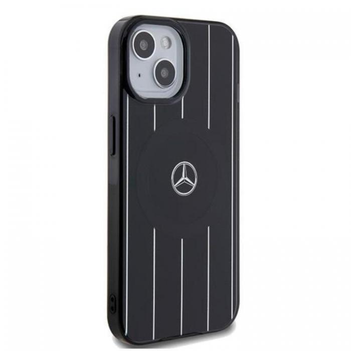 Mercedes - Mercedes iPhone 15 Mobilskal MagSafe Double Layer Crossed Lines