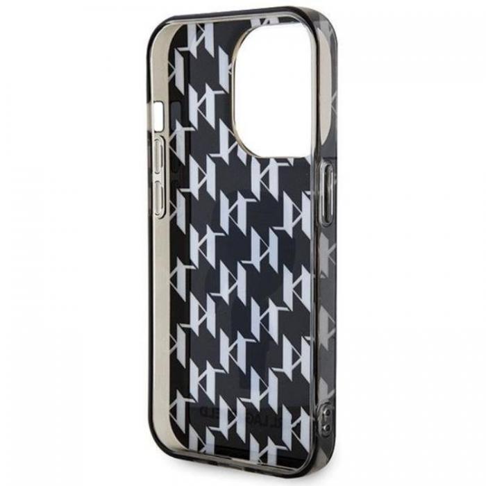 KARL LAGERFELD - KARL LAGERFELD iPhone 15 Pro Mobilskal Monogram Ikonik - Transparent