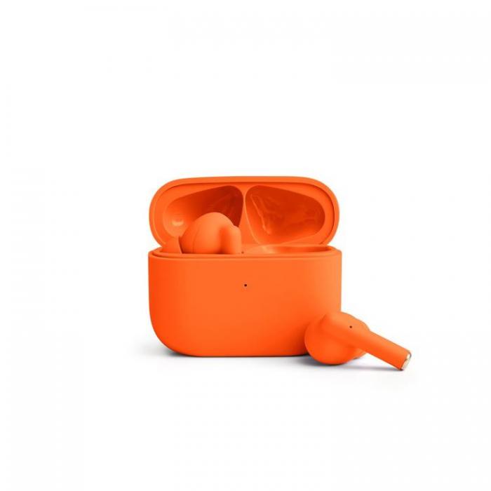 Colorum - Colorum TWS In-Ear Hrlurar Bluetooth CTWS-10 - Orange