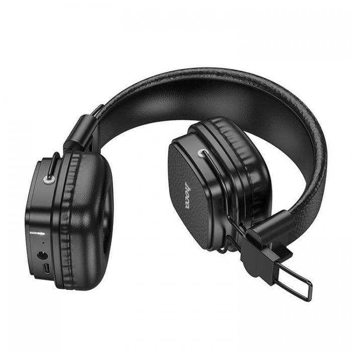 Hoco - Hoco Over-Ear Hrlurar Trdlsa Bluetooth W56 - Svart