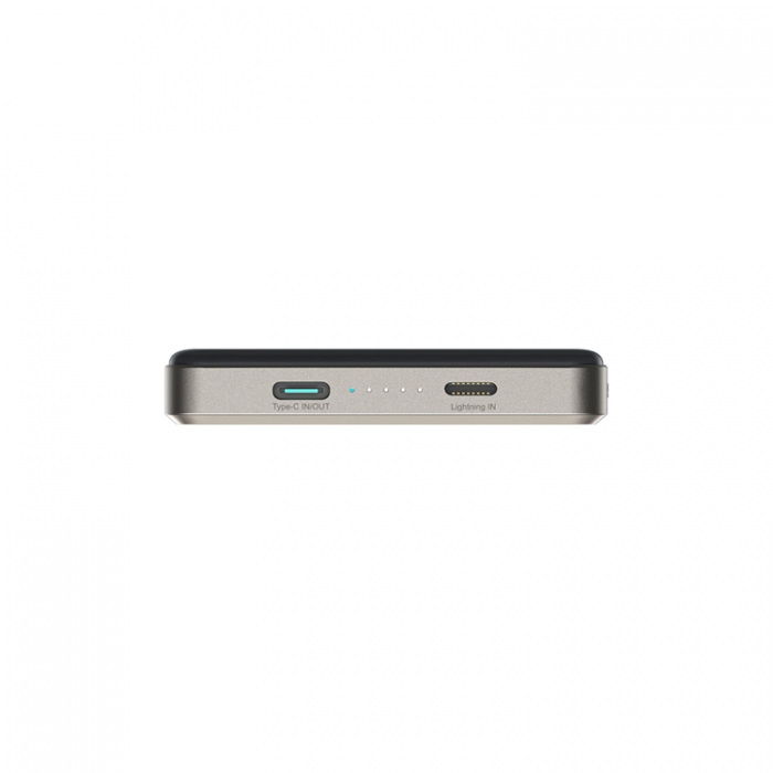 Joyroom - Joyroom Magnetisk Trdls Powerbank 10000 mAh USB-C - Titanium