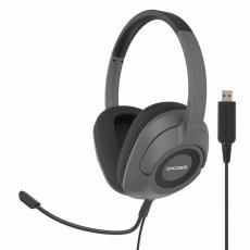 Koss - KOSS Headset SB42 USB Over-Ear Mic Remote - Svart