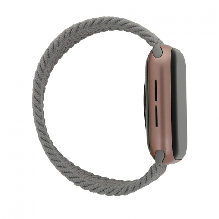 Devia - Devia Apple Watch (42/44/45/49mm) Armband Elastic S - Ljusgr