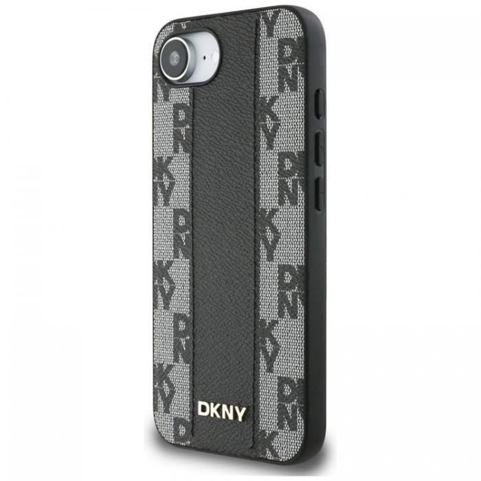 DKNY - DKNY iPhone 16e Mobilskal MagSafe Lder Checkered Mono