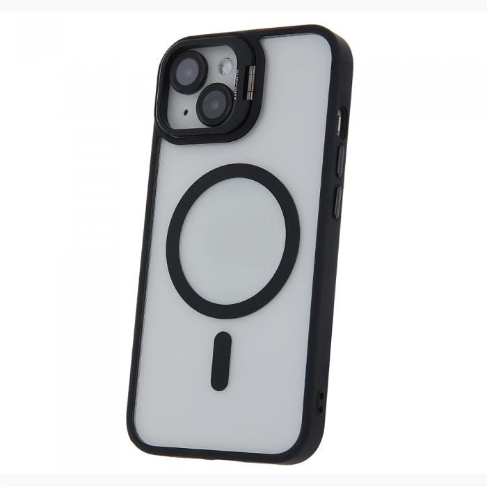 OEM - iPhone 15 Pro Max Mag Case Extra Lens Svart