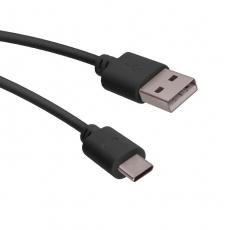 Forever - Forever USB Till USB-C Kabel 1m 1A - Svart