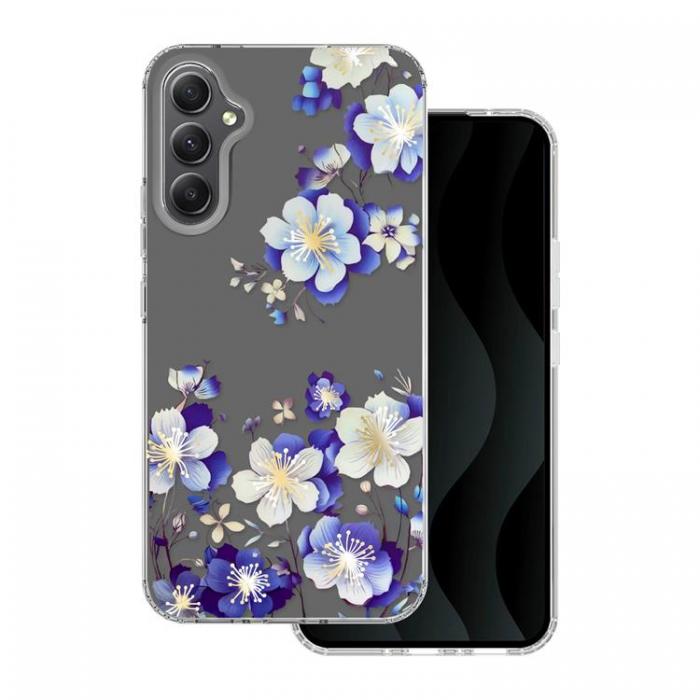 A-One Brand - Galaxy A34 5G Mobilskal IMD Print - Floral