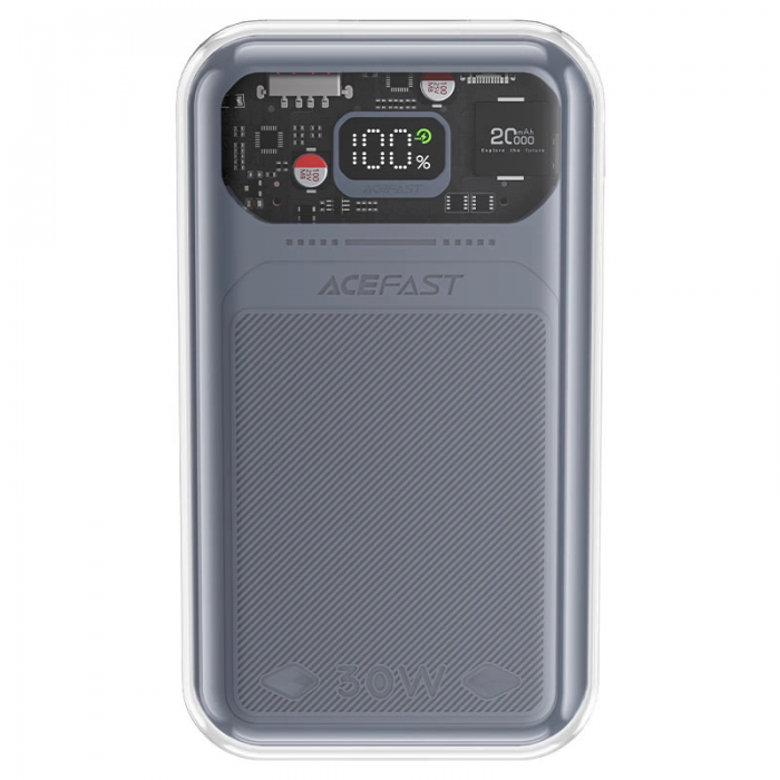 Acefast - Acefast Powerbank 20000mAh 30W Sparkling Series M2 - Gr