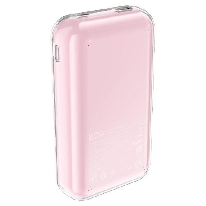 Acefast - Acefast Powerbank 20000mAh 30W Sparkling Series M2 - Rosa