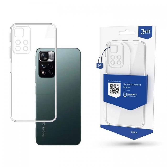 3MK - 3MK Xiaomi Redmi Note 11 Pro Skal - Transparent