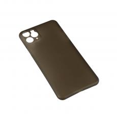 GEAR - GEAR Mobilskal Ultraslim Svart Semitransparent iPhone 11 Pro Max