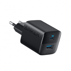 Anker - Anker Väggladdare 33W USB-C/USB-A 323 - Svart