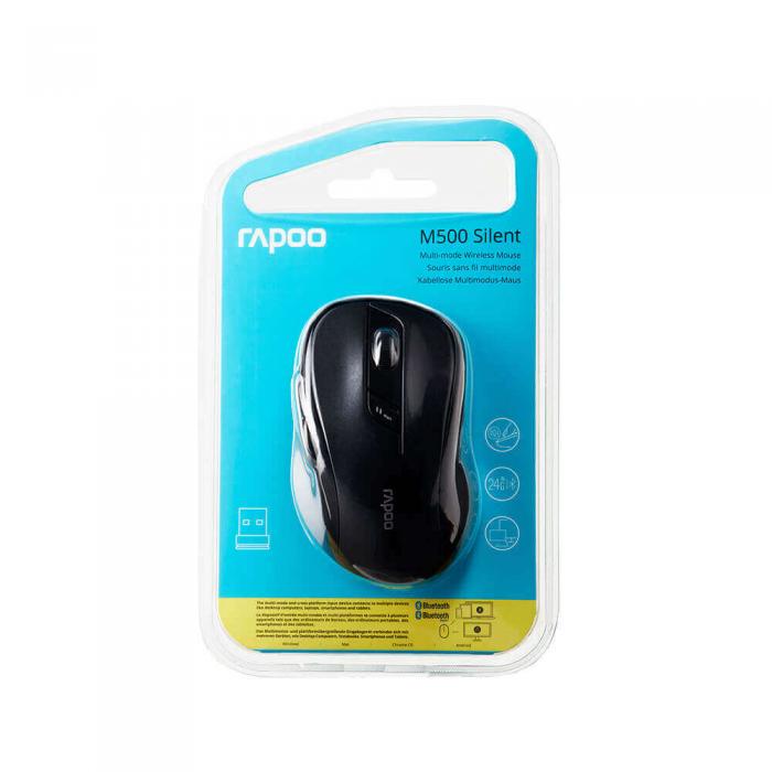 Rapoo - RAPOO Mus M500 Multi-Mode Trdls Optisk Svart