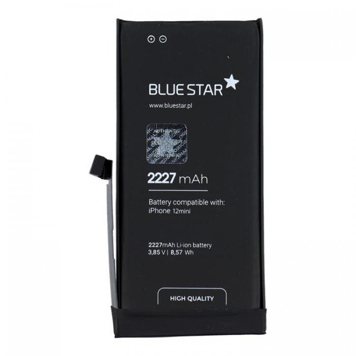 Blue Star - Blue Star iPhone 12 Mini Batteri HQ 2227 mAh