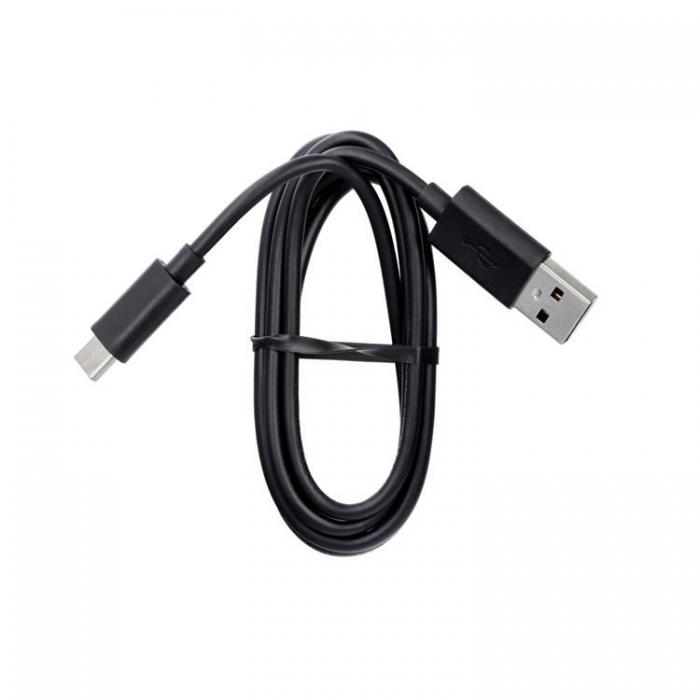 Motorola - MOTOROLA USB-A Till USB-C 3A Kabel 1m Bulk - Svart