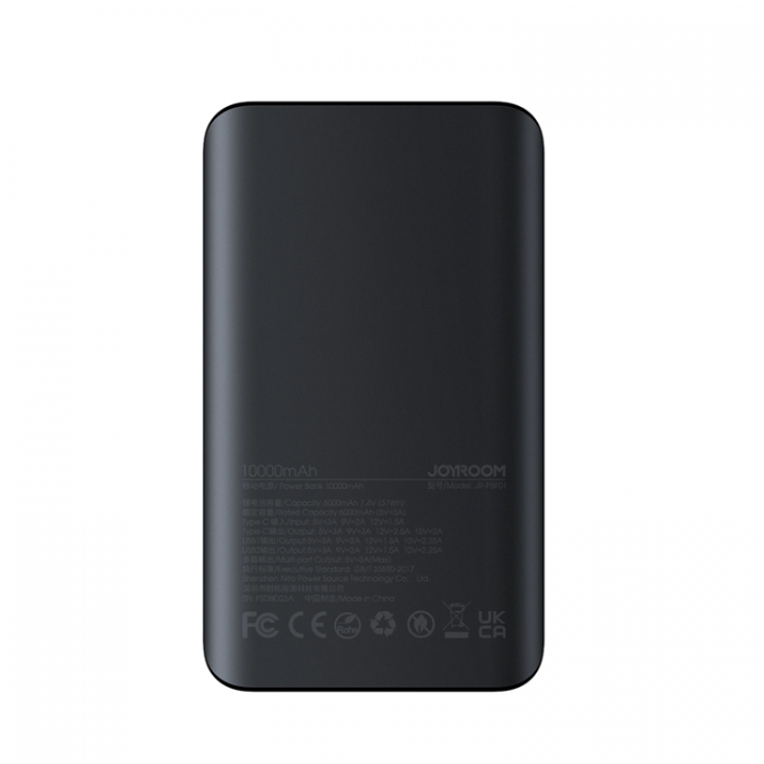 Joyroom - Joyroom Powerbank 10000mAh 30W - Svart