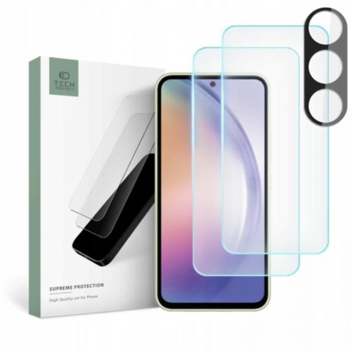 Tech-Protect - 3-pack Tech-Protect Galaxy A54 5G Kameralinsskydd i Hrdat Glas